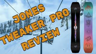 The 2025 Jones Tweaker Pro Snowboard Review [upl. by Yedrahs]