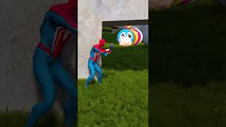 Spiderman Slither io Snake Game Over shorts slithersnake spiderman [upl. by Ellasal]