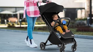 INFANS Lightweight Baby Stroller UltraCompact Fold Airplane Ready Travel Stroller [upl. by Amersham974]