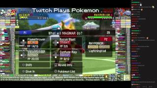 Twitch Plays Pokémon Battle Revolution  Match 25485 [upl. by Rehm]