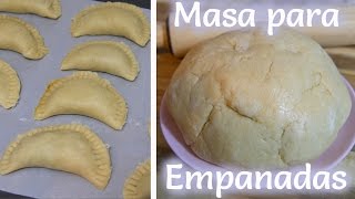 Masa Para Empanadas Saladas  Mi Cocina Rápida [upl. by Bull]