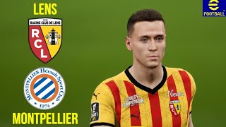 LensMontpellier eFootball 2025 Вest Ultra Realistic Graphics Gameplay Top Player Level [upl. by Maier408]