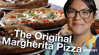 How to Cook the ORIGINAL Pizza Margherita from 1889  Ancient Recipes with Sohla [upl. by Htebzile]