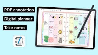 Penly app ✨ android app  digital planner journal amp take notes [upl. by Sammons268]