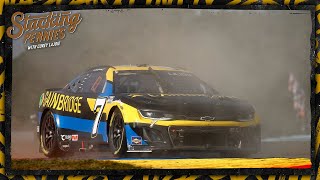 Corey LaJoie breaks down Lap 1 accident at Watkins Glen stackingpennies [upl. by Verlie]