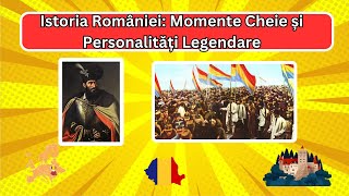 Cât de Bine Cunoști Istoria României 🏰 Testeazăți Cunoștințele [upl. by Burhans]