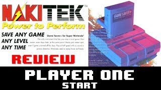 Nakitek Game Saver Plus for SNES  Player One Start [upl. by Peterec]