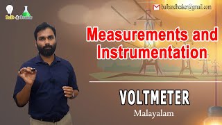 Voltmeter Range Extension  Measurements and Instrumentation Malayalam [upl. by Ijneb]