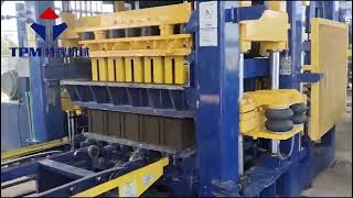 The installation of cuttingedge TPM10000G paving block machine in Africa [upl. by Euseibbob151]