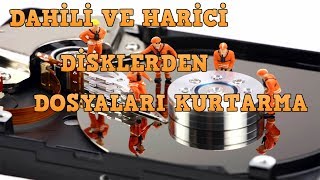 Hard Disk  Usb  Harici HDD Gibi Donanımlardan Verileri Kurtarmak Silinen Dosyaları Geri Getirme [upl. by Baptist]