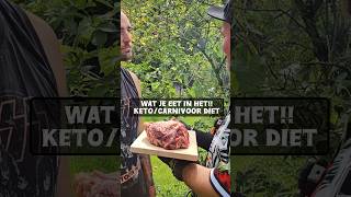 Wat je eet in het ketocarnivoor diet  thomahawk cote boeuf ribeye op de grill [upl. by Reitman]