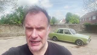 ford cortina 1600E for sale walkaround  starting idling [upl. by Jonathan]