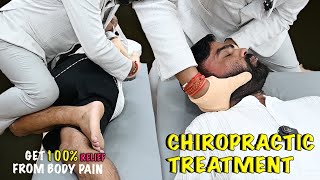 L4  L5 Disc Bulge Problem Solved after Chiropractic Treatment trending doctor viral yt [upl. by Arremat]