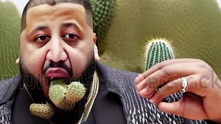 AI DJ Khaled Eats a Cactus [upl. by Taddeusz]