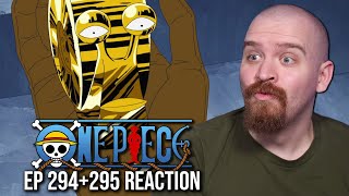 Buster CALLED  One Piece Ep 294295 Reaction amp Review  Enies Lobby Arc [upl. by Ike]