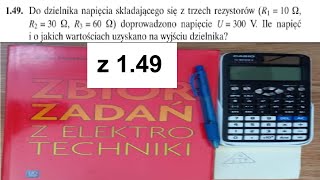 Zadanie 149 Elektrotechnika  zbiór zadań by Aleksy Markiewicz [upl. by Aileme492]