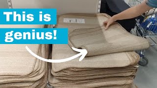 Get NEW home decor on a low budget with this 299 IKEA rug hack [upl. by Oinotnas]