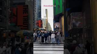 Walkng in manhattan trending ytshorts shorts viralshorts usa timesquare downtown newyork [upl. by Davon827]