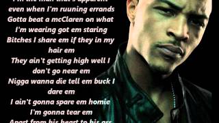 TI ft Akon  Hero Lyrics [upl. by Ibocaj]