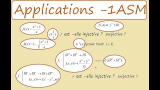 Applications  3 exercices  1asm [upl. by Diahann]