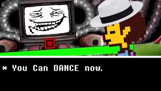 Undertale but I beat Omega Flowey By dancing [upl. by Lauri819]