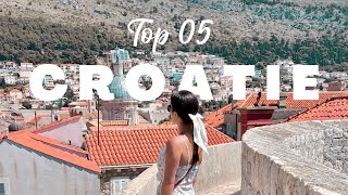 Top 05  Croatie  Visite des lieux incontournables en Croatie [upl. by Dnalrah]