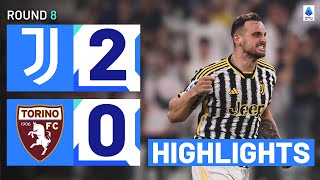 JuventusTorino 20  Gatti helps Juve claim the Turin derby Goals and Highlights  Serie A 202223 [upl. by Johanna858]