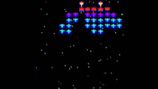 Galaxian Namco set 1 MAME Gameplay video Snapshot Rom name galaxian [upl. by Acinaj]