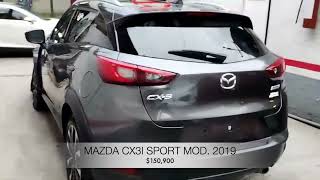 AutoComercia MAZDA CX3 2019 Autos Accidentados [upl. by Ecirtnas]