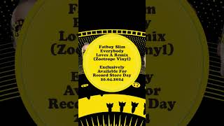 Record Store Day 2024 quotEverybody Loves a Remixquot zoetrope picture disc vinyl [upl. by Akiemahs]