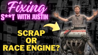 From Scrap to Track Rebuilding a C20XE Engine  Fixing St with Justin EP4 [upl. by Nalad]