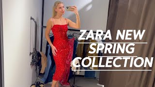 ZARA NEW SPRING COLLECTION TRY ON HAUL  JULIA ZAPO FASHION [upl. by Ecirtnuahs]