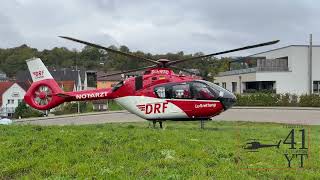 🚒🚁🚨Christoph41 startet in Weissach🚨🚁🚒 [upl. by Xad]