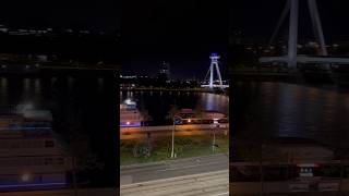 Best hotel view in Bratislava Slovakia 🇸🇰  Hotel Devin in Bratislava [upl. by Mascia]