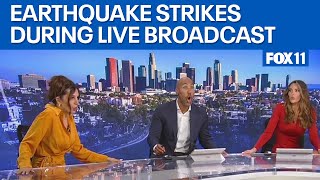 GDLA reacts to earthquake happening live [upl. by Kapor361]