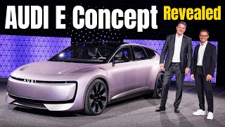 AUDI E Concept Revealed in Shanghai China [upl. by Given]