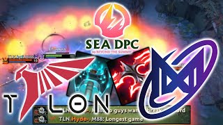 TALON ESPORTS vs NIGMA GALAXY SEA  ABSOLUTELY CRAZY GAME  DPC SEA 2022 TOUR 3 DIVISION 1 DOTA 2 [upl. by Nnylireg542]