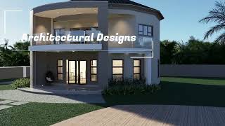 3 Bedroom House Plan Myp R0034D Rondavel [upl. by Kev]