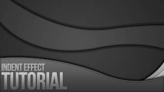 Photoshop Tutorial  Indent Effect [upl. by Deb]