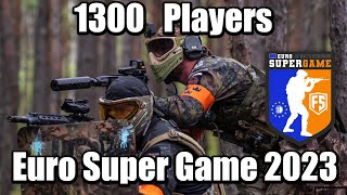 Euro Super Game 2023 Worlds Biggest Magfed Paintball Event [upl. by Vincenta998]