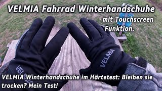 VELMIA Winterhandschuhe Bleiben sie trocken Mein Test [upl. by Hoag914]