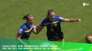 Ellyse Perry at the 2011 FIFA Womens World Cup [upl. by Vani]