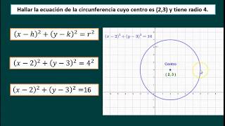 Circunferencia con centro en hk [upl. by Ynoffit638]