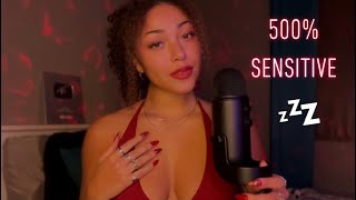 ASMR At 500 SENSITIVITY ♥️💤Deep Ear Whispers amp Tingles [upl. by Nwahsan]