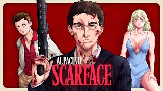 SCARFACE 1983 A História Em Vídeo [upl. by Aliahkim]