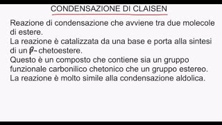 CORSO DI CHIMICA ORGANICA  LEZIONE 58 DI 61  DERIVATI DEGLI ACIDI CARBOSSILICI E REAZIONI [upl. by Ynnav]