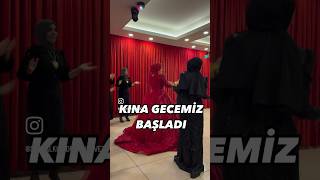 KINA GECEMİZ BAŞLADI düğün keşfet kinagecesi öneçıkar dugun trending trending dance [upl. by Etnuaed]