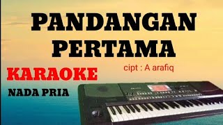 PANDANGAN PERTAMA  KARAOKE  cover dangdut korg pa600 [upl. by Divadnhoj]