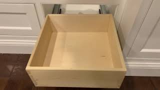 How to install Undermount Soft Close Drawer Slides [upl. by Beaumont332]