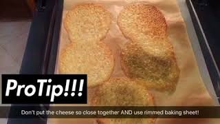 Provolone Cheese Crisps [upl. by Ballard]